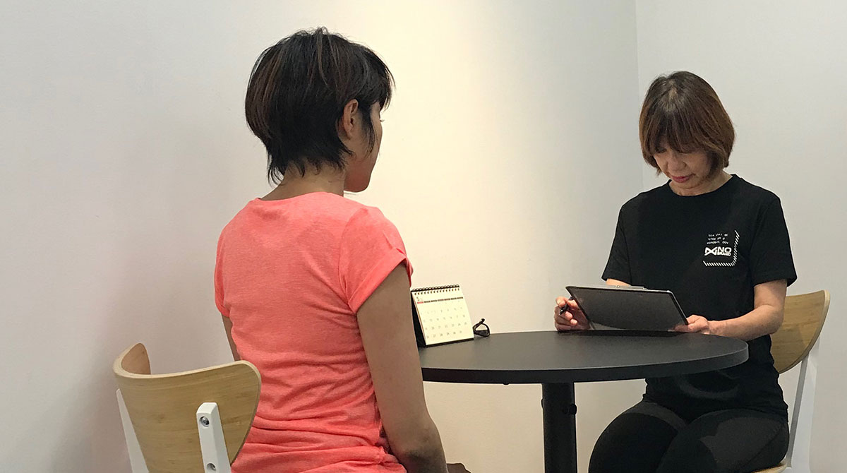 トレーニングごとのヒアリング